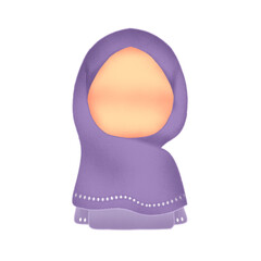 Confident Woman in Elegant Hijab
