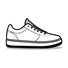 beautiful shoe vector 