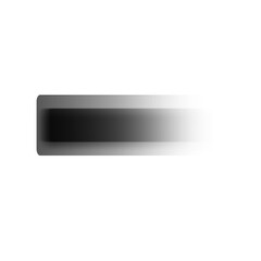 Gradient black banner shape transparent background
