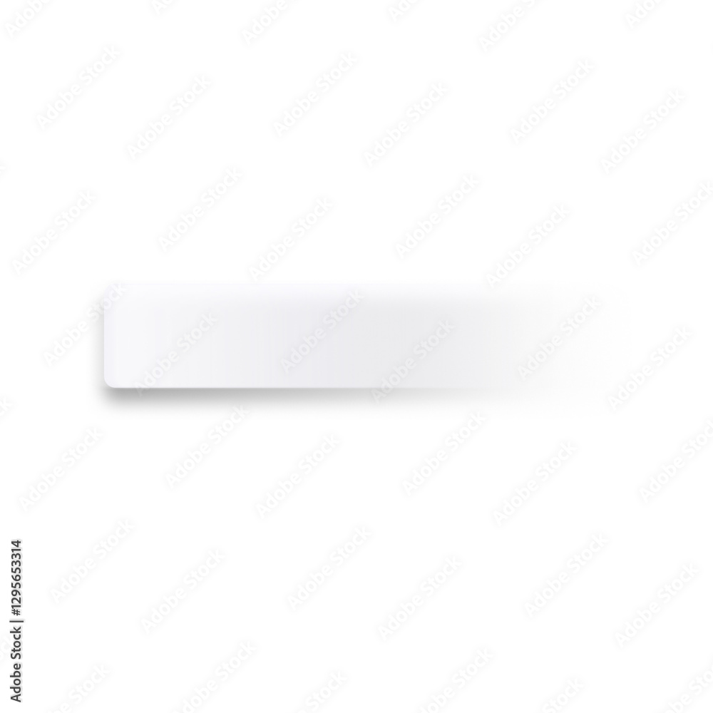 Poster transparent white gradient bar. abstract geometric shapes rectangle gradient shape on transparent mo