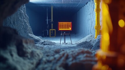 Heat detection for inspecting temperature in geothermal systems. Featuring diagnostics and energy efficiency