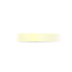 Yellow gradient rectangular banner. Blank transparent rectangle label, banner, button, bar, sign, sticky note, header, footer, text box, letterhead shape on transparent background