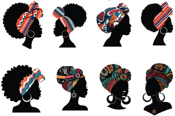 African Women in Headwraps