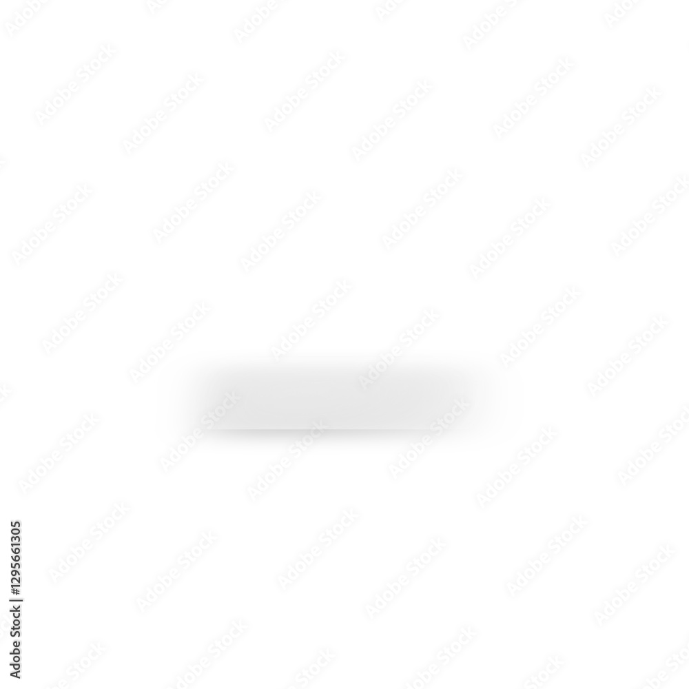 Leinwandbilder transparent white gradient bar. abstract geometric shapes rectangle gradient shape on transparent mo