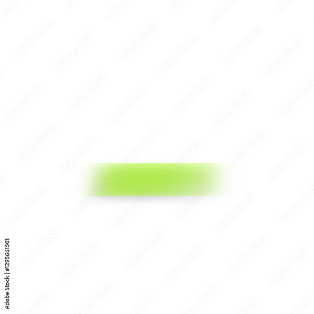Aufkleber Transparent green gradient button. Abstract geometric shapes rectangle gradient shape on transparent modern style for background, banner, name card, button, sign, sticky note, header, footer, text box