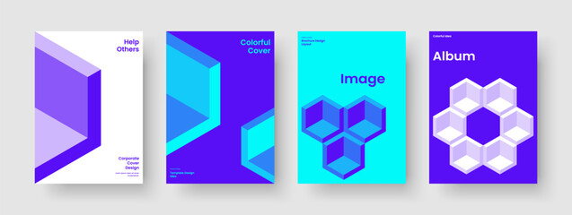 Fototapeta premium Isolated Book Cover Template. Creative Banner Layout. Abstract Background Design. Flyer. Report. Poster. Business Presentation. Brochure. Pamphlet. Newsletter. Leaflet. Portfolio. Journal. Handbill