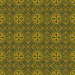 seamless damask pattern