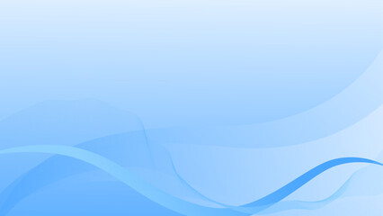 abstract background blue gradient with wave line.vector illustration