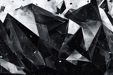 A sleek and sophisticated 3D geometric pattern, meticulously crafted for high-end wallpapers, exuding an aura of luxury and modern sophistication. 