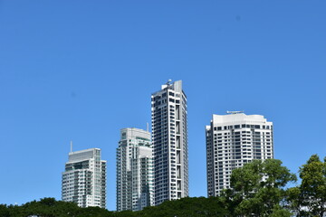 high rise buildings