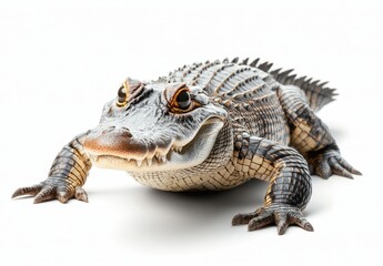 Obraz premium Realistic and Creative Representation of a Unique Reptilian Creature with Detailed Textures and Features, Ideal for Nature, Art, and Education Use