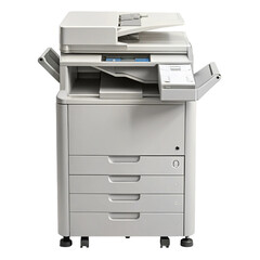 printer isolated on white background