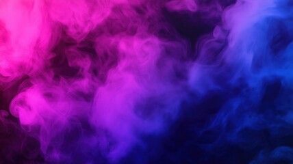 Obraz premium abstract purple smoke on a black background