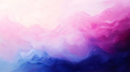 Dreamy Pastel Gradient Painting with Soft Defocused Hues