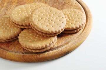 Biscuit cookies with filling