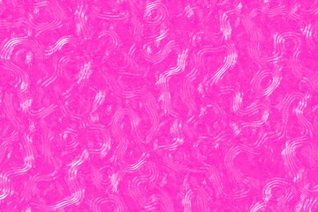 Fototapeta premium design pink round glossy steel ruffle digitally drawn texture background illustration