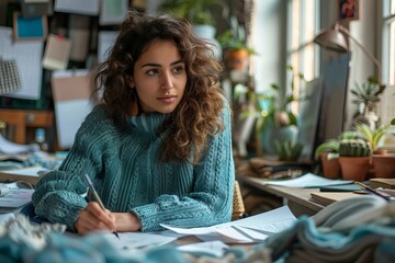 Collaborative Conversation: Male Software Designer Engages with Colleague in Modern Office Setting