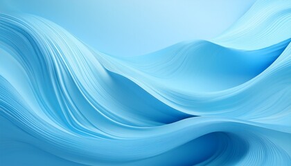 Obraz premium 抽象的なテクスチャ背景素材（水色、波模様）