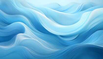 抽象的なテクスチャ背景素材（水色、波模様）