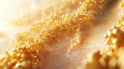 Obraz premium Futuristic Visualization of Ceramide Molecules in Microscopic Detail