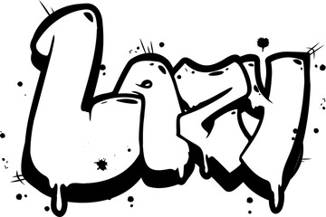 Lazy Grunge Text