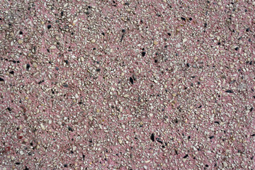 Red Granite Stone Texture with Dirty Black and White Speckles