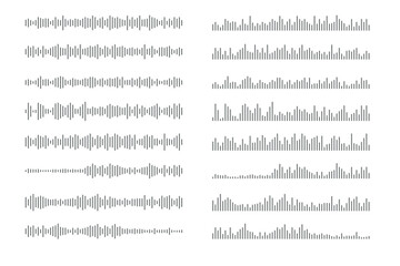 Messenger, player, music app, podcast screen template. Mobile phone chat eps 10 vector illustration. Phone correspondence sample image. Voice message flat 