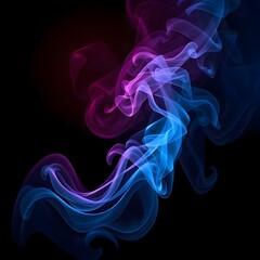 Obraz premium beautiful smoke