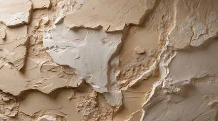 Rustic Textured Wall Background | Cracked Plaster, Weathered Surface & Earthy Tones | Vintage, Artistic, and Natural Patterns for Wallpaper, Template, Slide, or PowerPoint Design