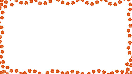 Bokeh light frame for background