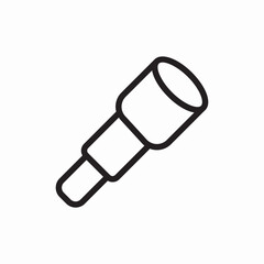 binoculars icon vector sign