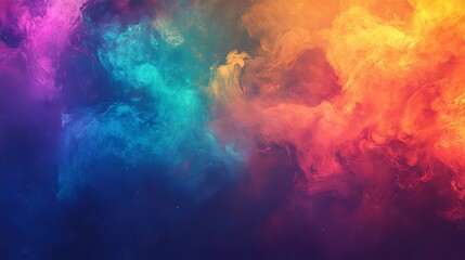 Vibrant backdrop with area for heading