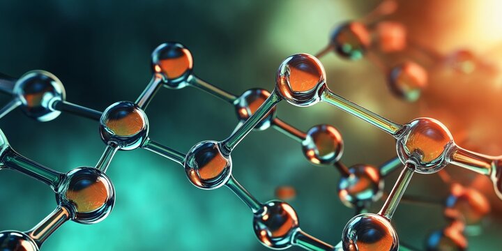 ATCG molecules, DNA, genetic, nucleotide