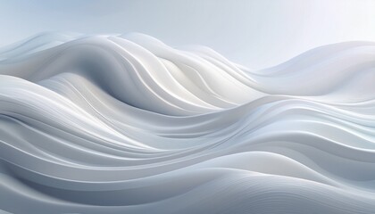 抽象的なテクスチャ、背景素材（白、グレー、波模様のデザイン）