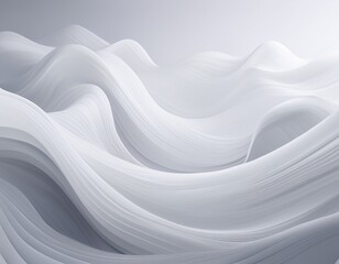 抽象的なテクスチャ、背景素材（白、グレー、波模様のデザイン）