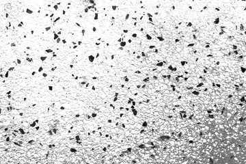 Grunge Texture Isolated on Transparent Background for Overlay and Design