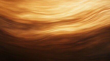 Serene Smooth Wood Grain Texture with Gentle Waves of Warm Tones