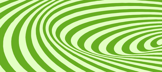 Green spiral swirl abstract background	
