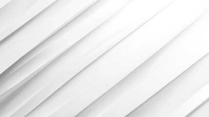 Obraz premium Sleek Minimalist White Backdrop with Elegant Layered Design