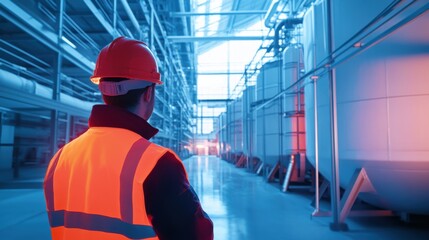 Heat detection for monitoring temperature in warehouses storing chemicals. Featuring diagnostics and safety measures