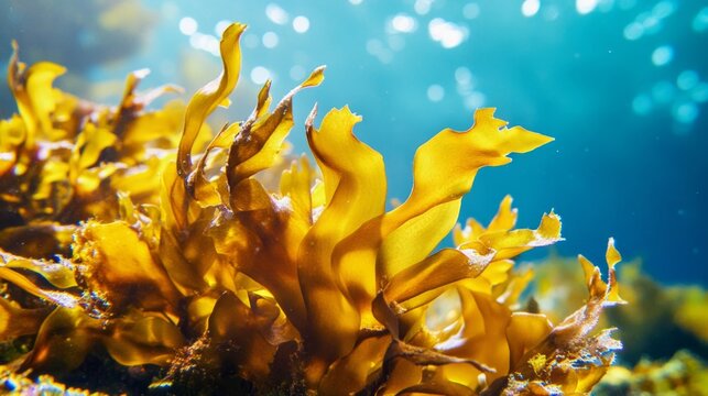 Fucoxanthin Rich Brown Seaweed Thriving in Deep Ocean Waters
