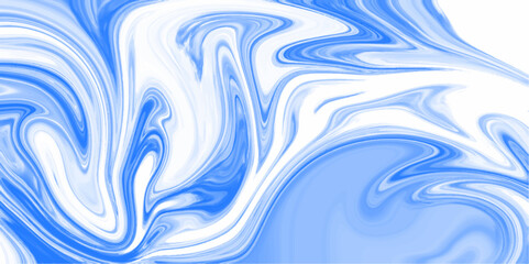 Blue marble texture and background for wedding card, cover, web design. Liquify Abstract Pattern with white. Abstract texture of liquid acrylic. colorful shiny gradient Design Projects and Text.