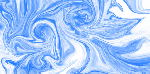 Blue marble texture and background for wedding card, cover, web design. Liquify Abstract Pattern with white. Abstract texture of liquid acrylic. colorful shiny gradient Design Projects and Text.
