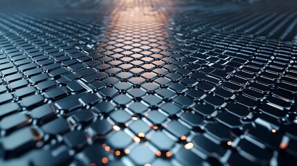 Naklejka premium Intricate and Reflective Polished Metal Surface Texture with Seamless Finish after Welding Industrial Process