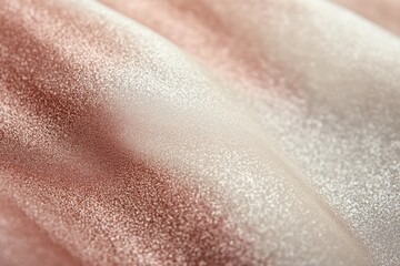 Fototapeta premium Abstract Shimmering Rose Gold and Silver Metallic Texture Background