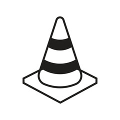 Road Traffic Cone Icon