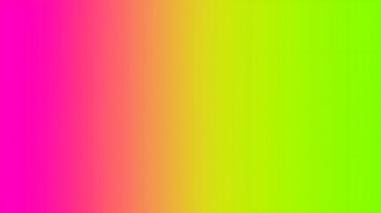 A bright green and pink gradient background