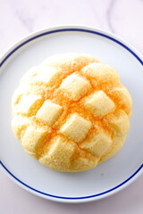 おいしそうなメロンパン

