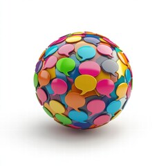 Obraz premium abstract colorful sphere