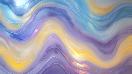Vibrant waves of abstract color design a bright, textured backdrop